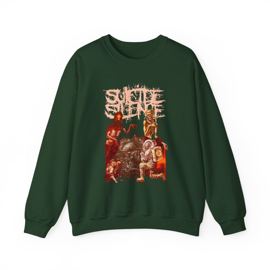 Suicide Silence You Will Die Alone Unisex Heavy Blend™ Crewneck Sweatshirt