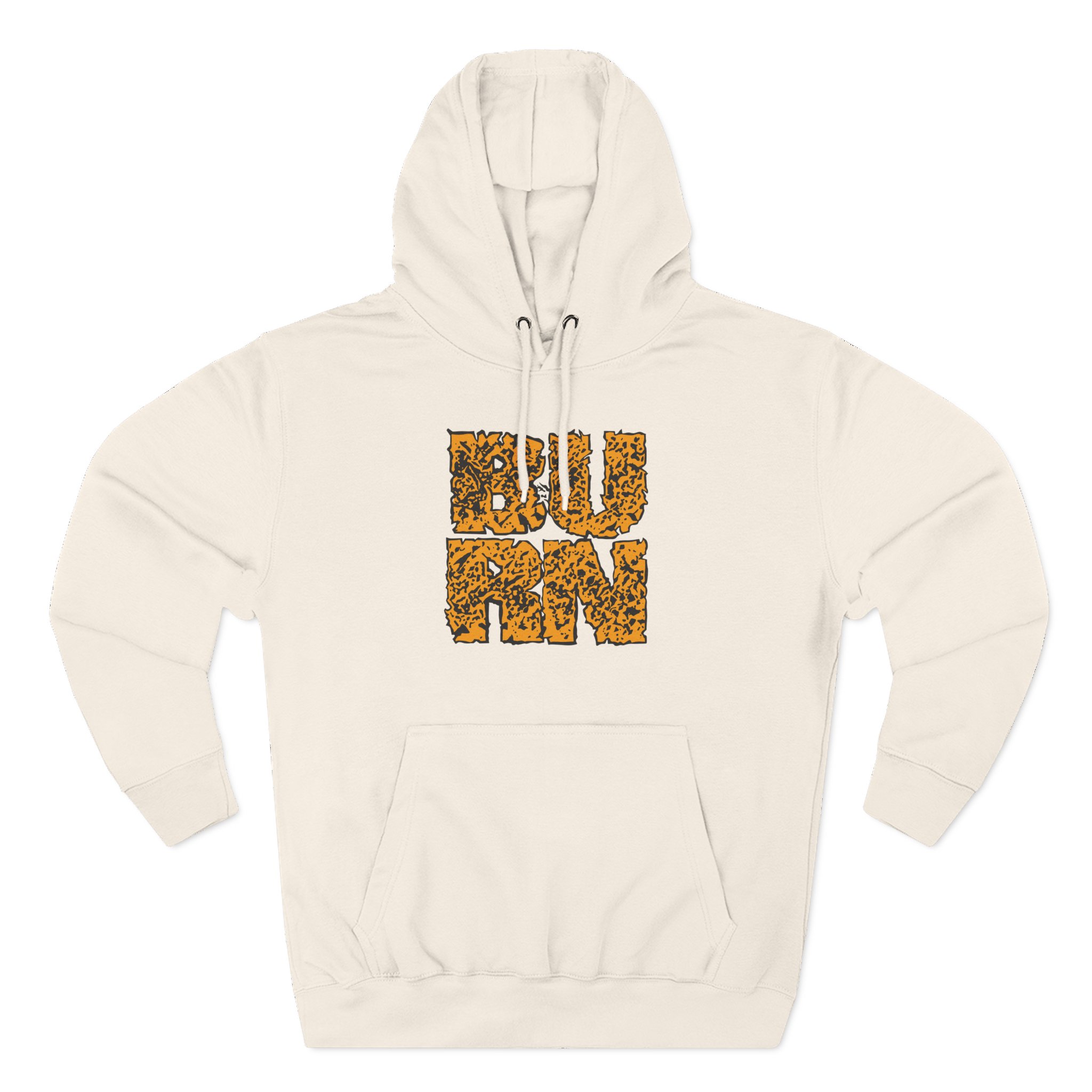 Burn Square Three-Panel Fleece Hoodie