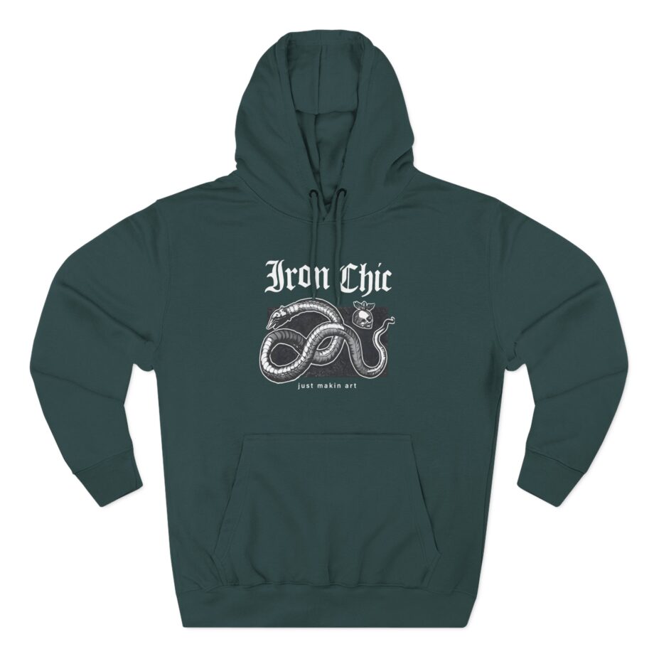 Iron Chic Makin' Art Three-Panel Fleece Hoodie