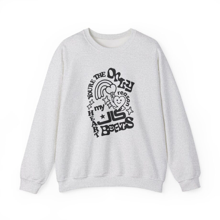 JLS Heart Beats Unisex Heavy Blend™ Crewneck Sweatshirt