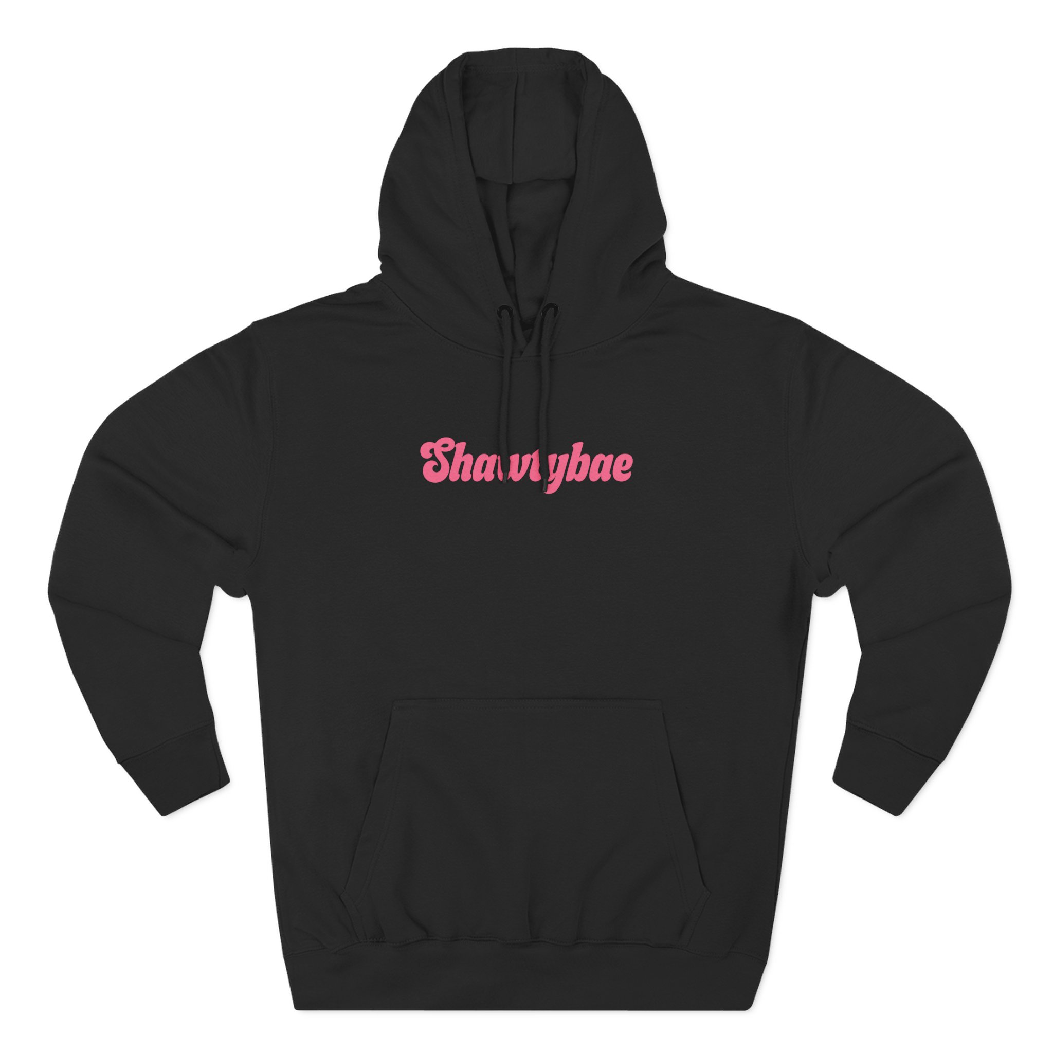 Shawty Bae Three-Panel Fleece Hoodie