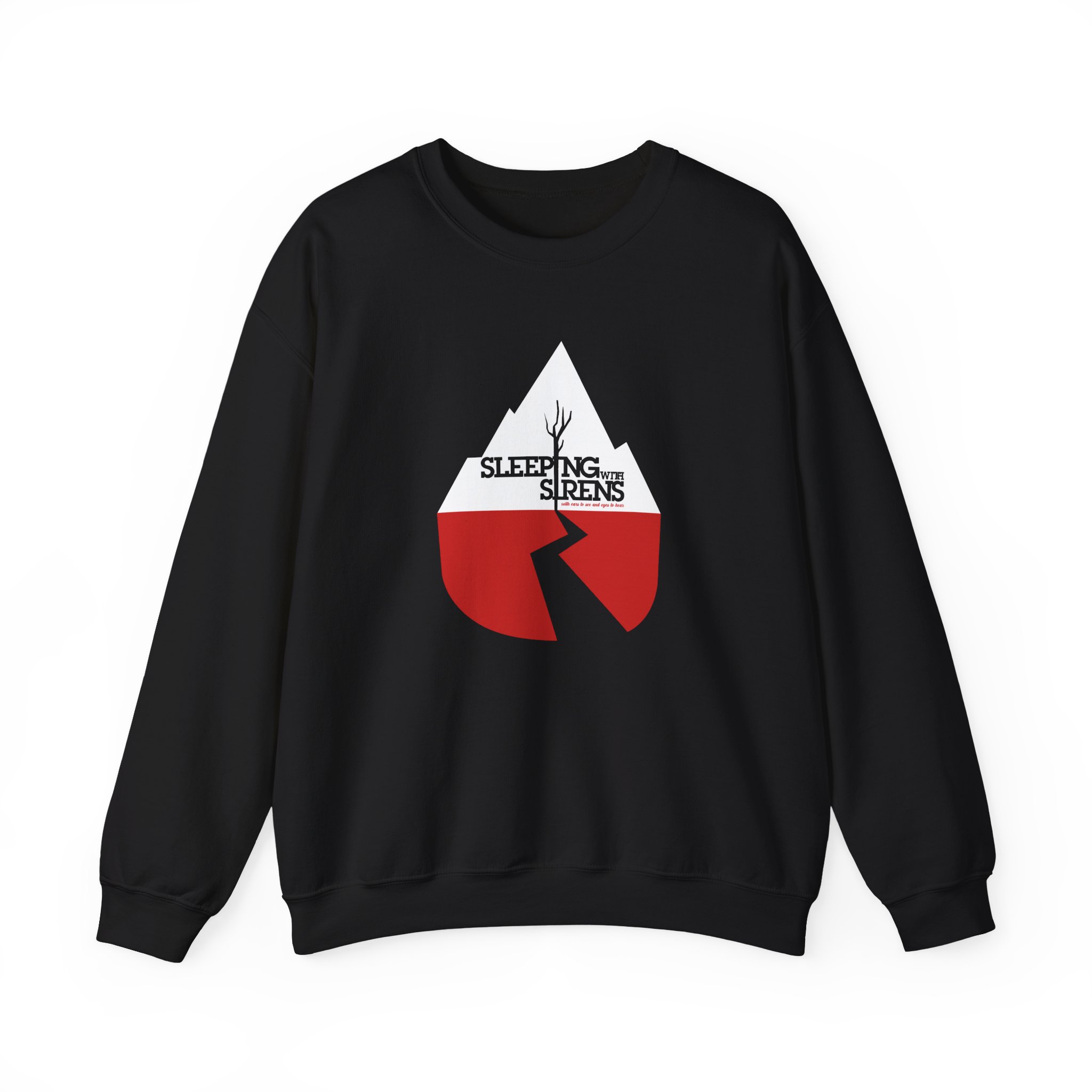 Sleeping With Sirens With Ears to See and Eyes to Hear Album Unisex Heavy Blendâ„¢ Crewneck Sweatshirt