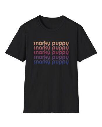 Snarky Puppy Repeating Logo Unisex Softstyle T-shirt