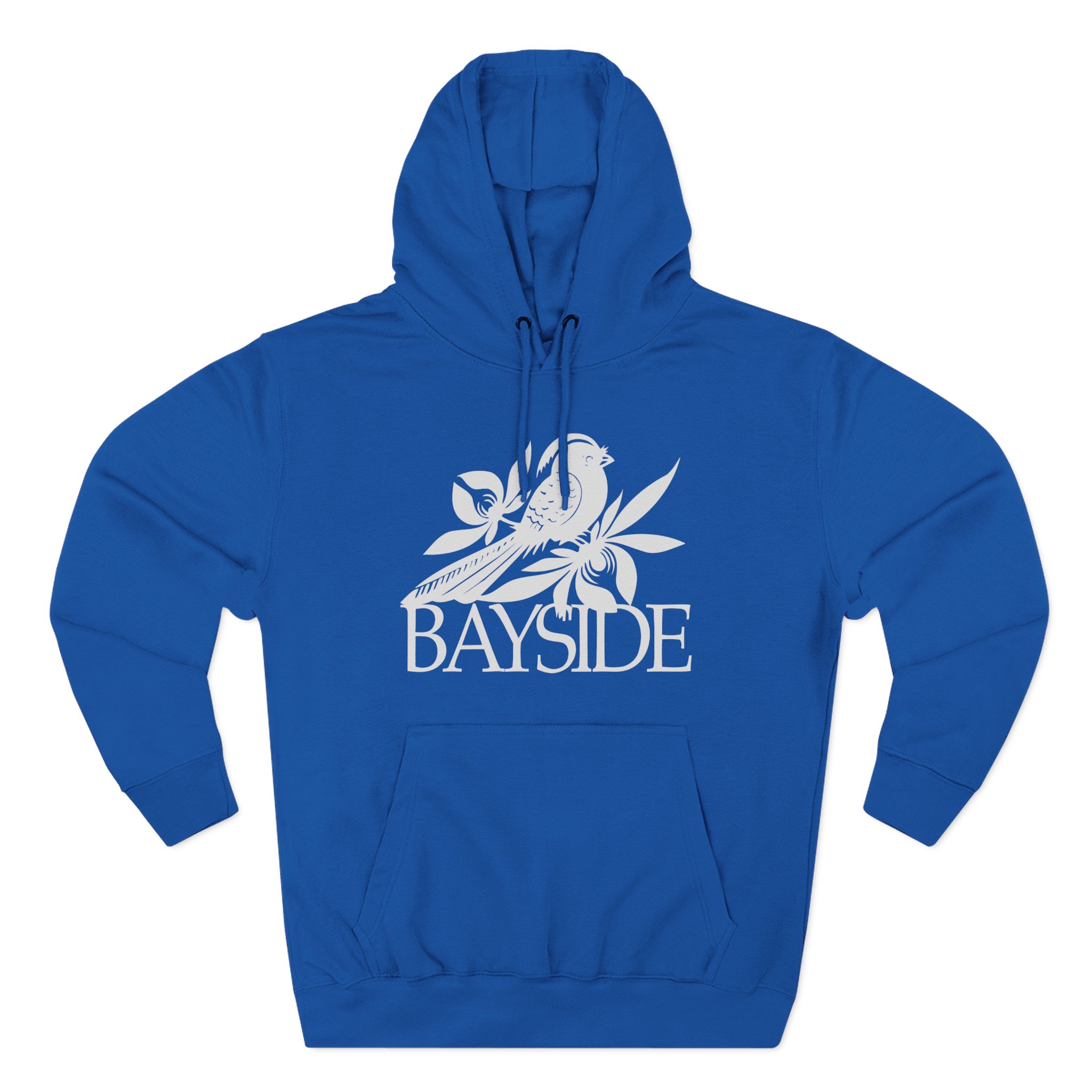 Bayside Basic Bird Three-Panel Fleece Hoodie