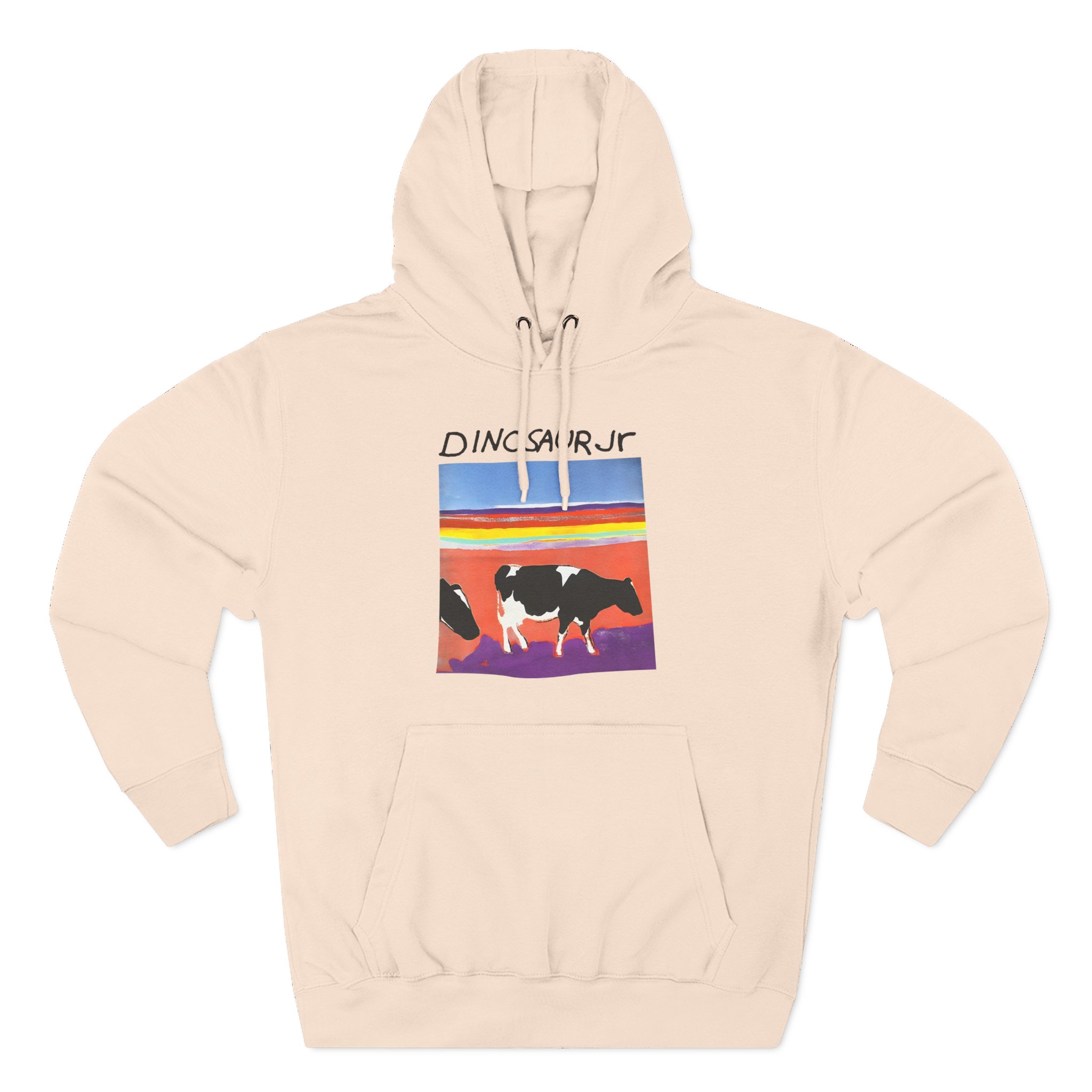 Dinosaur Jr Without a Sound Three-Panel Fleece Hoodie