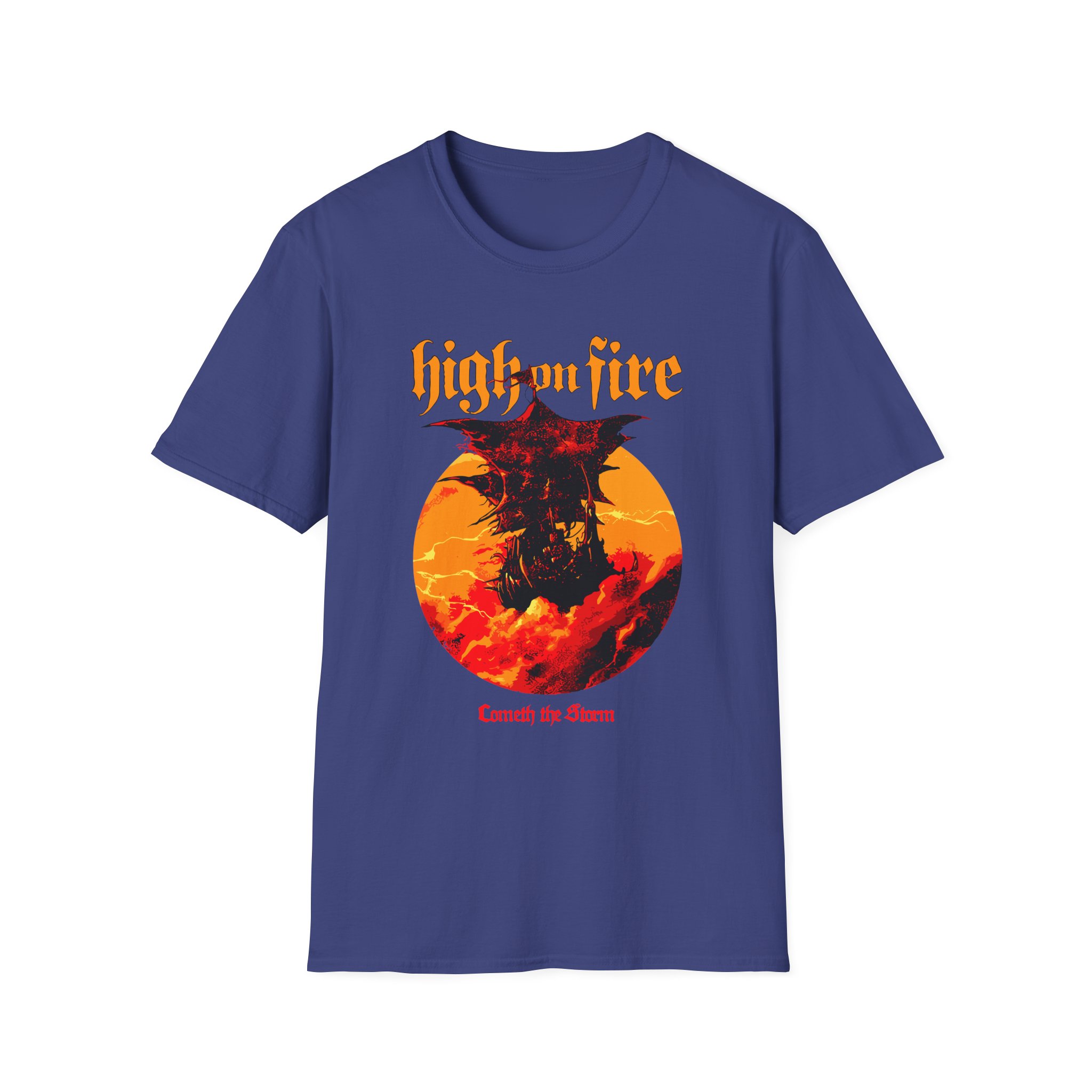 High on Fire Cometh the Storm Unisex Softstyle T-Shirt