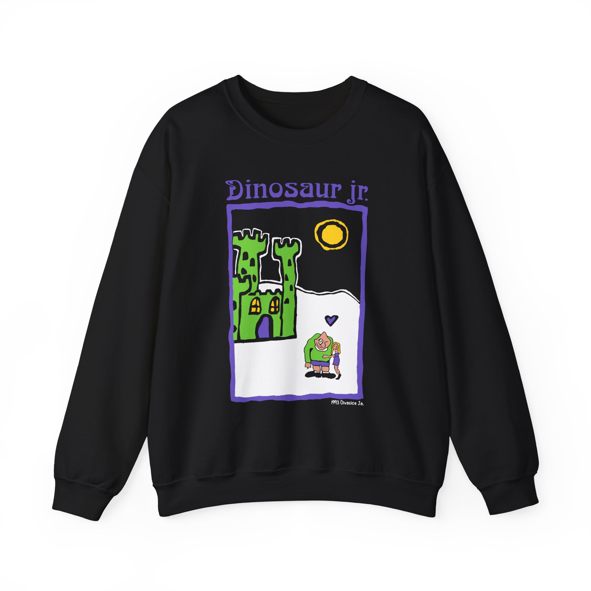 Dinosaur Jr Castle Unisex Heavy Blendâ„¢ Crewneck Sweatshirt
