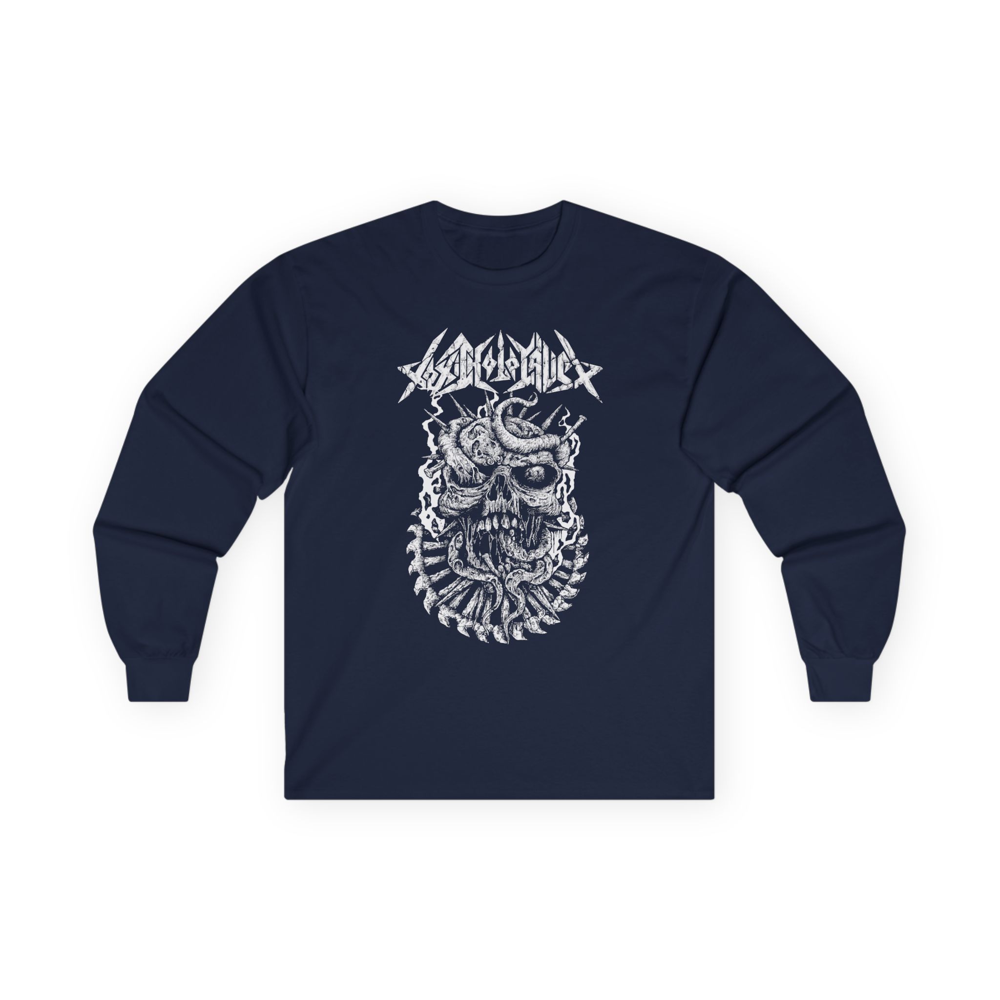 Toxic Holocaust Skull Unisex Ultra Cotton Long Sleeve Tee