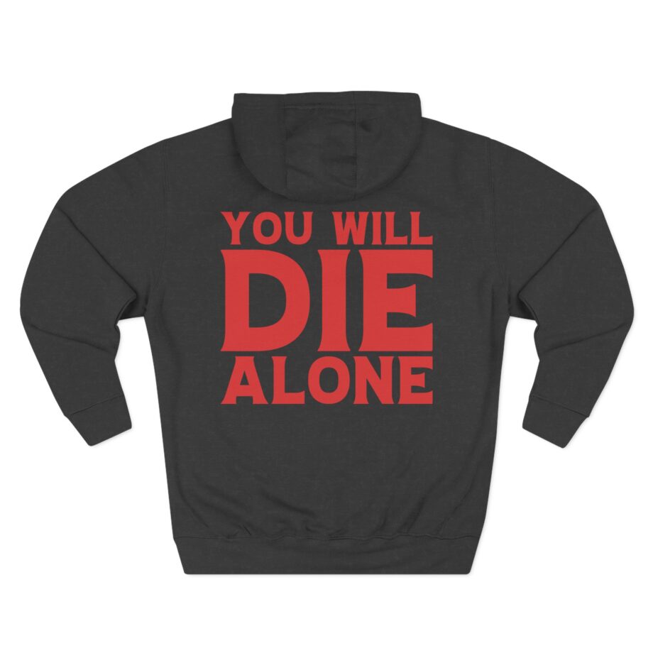 Suicide Silence You Will Die Alone Three-Panel Fleece Hoodie