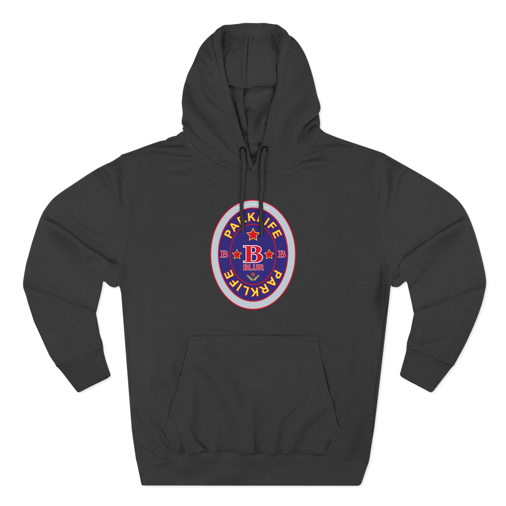 Blur Beermat Three-Panel Fleece Hoodie
