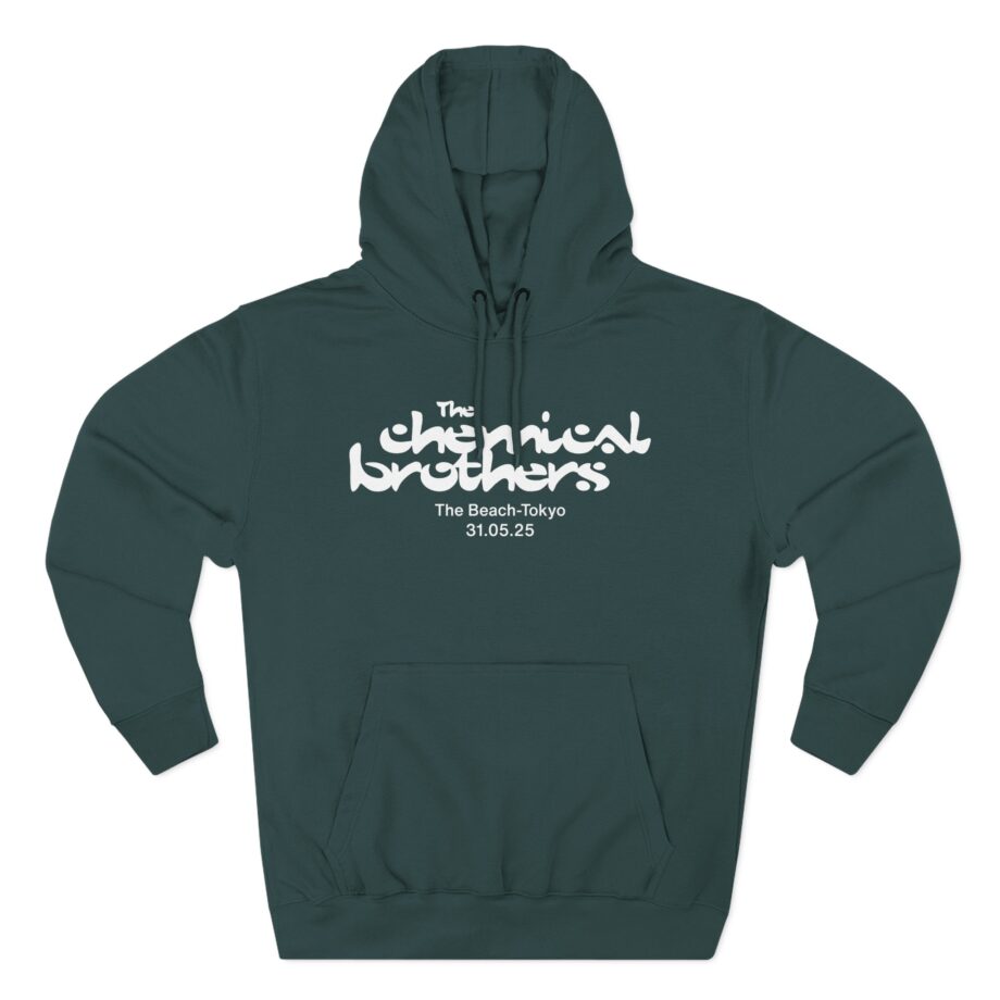 The Chemical Brothers Japan Three-Panel Fleece Hoodie