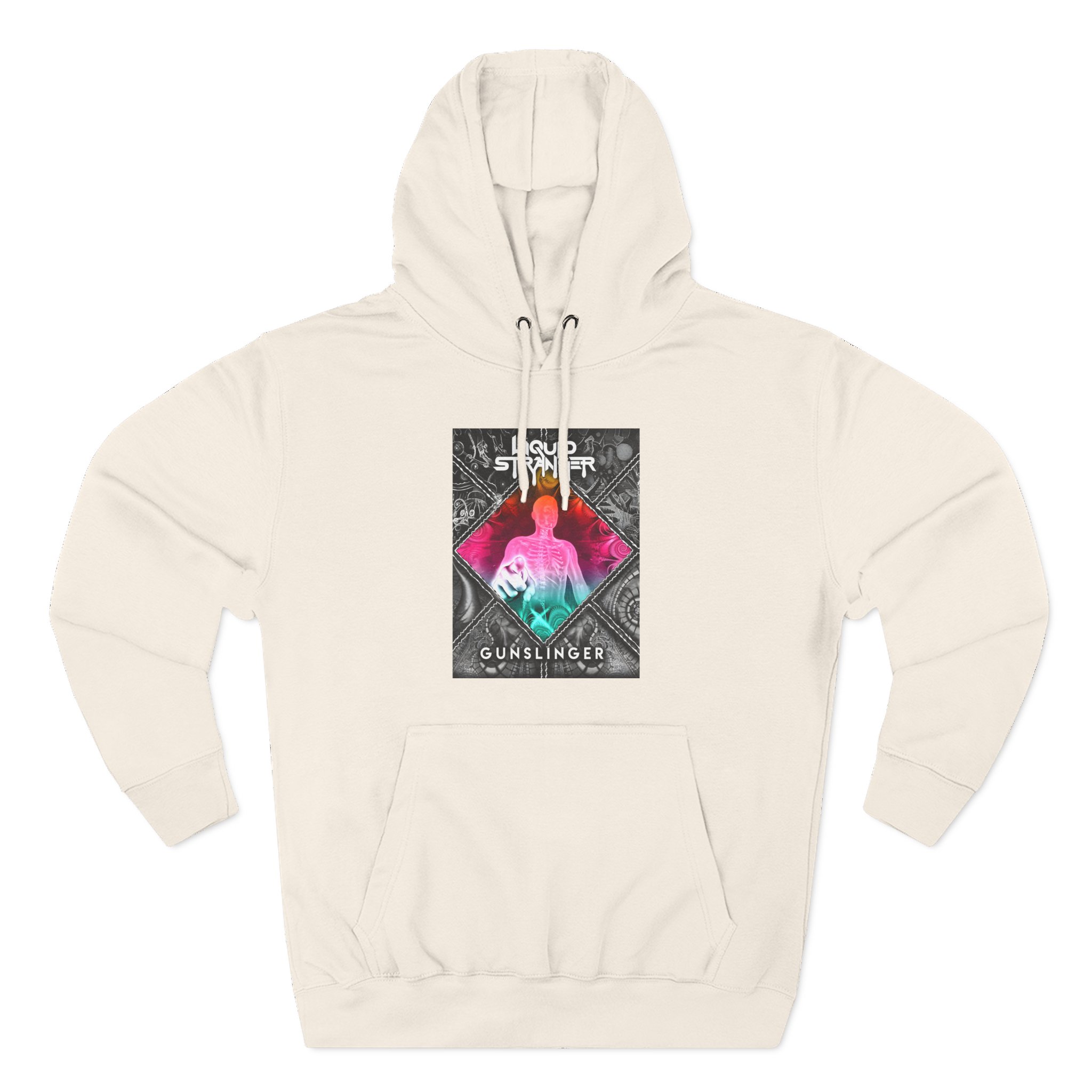 Liquid Stranger Three-Panel Fleece Hoodie