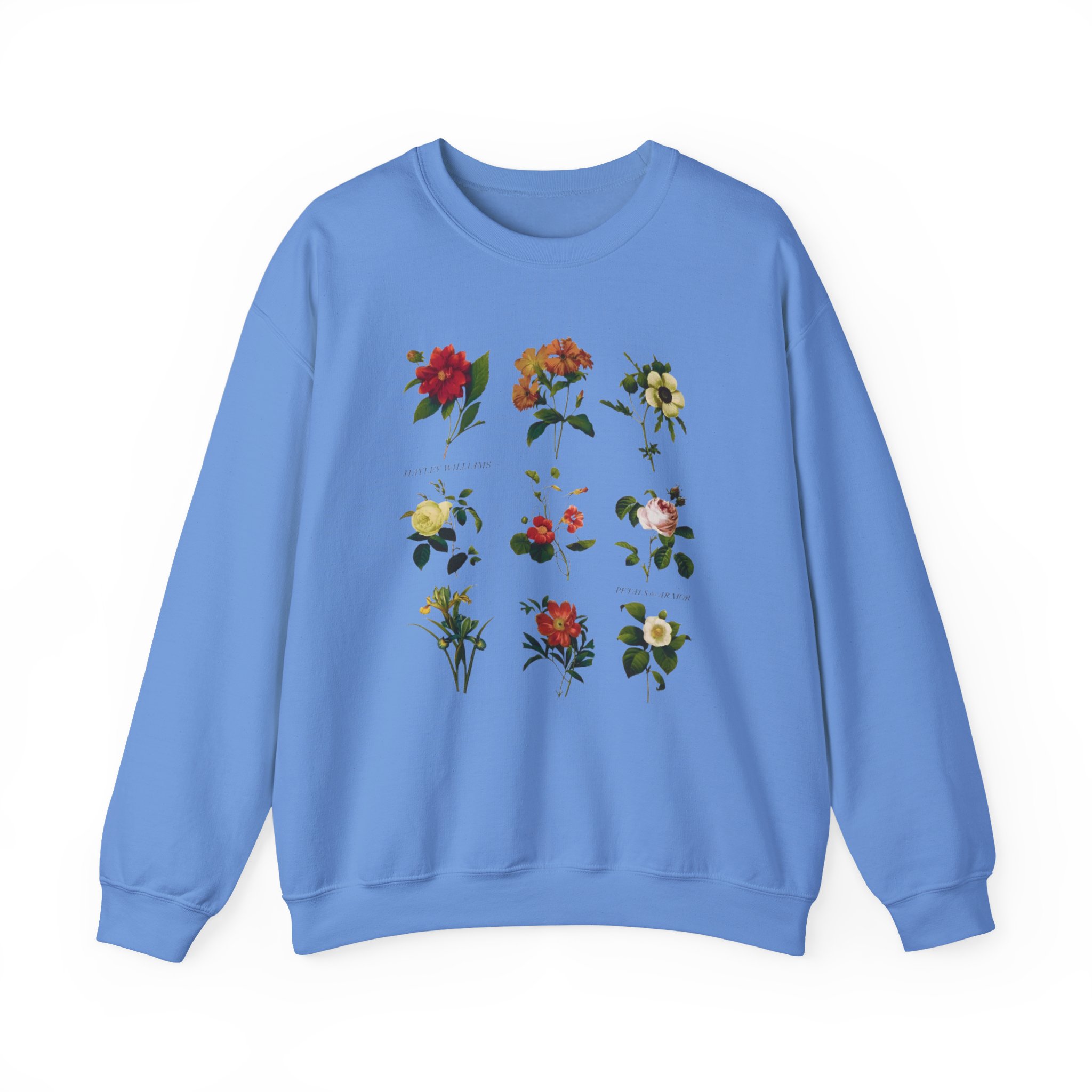 Hayley Williams Petals for Armor Floral Girls Unisex Heavy Blendâ„¢ Crewneck Sweatshirt