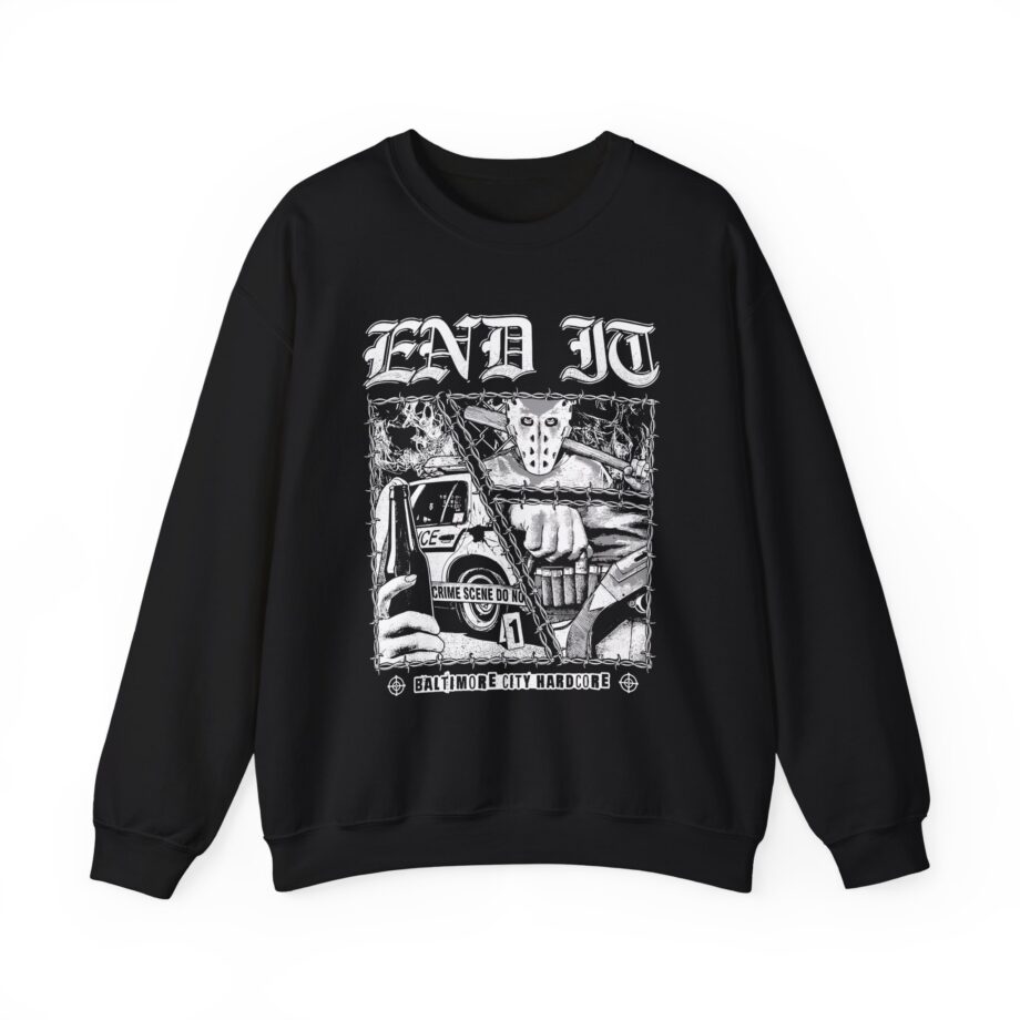 End It Crime Scene Unisex Heavy Blend™ Crewneck Sweatshirt