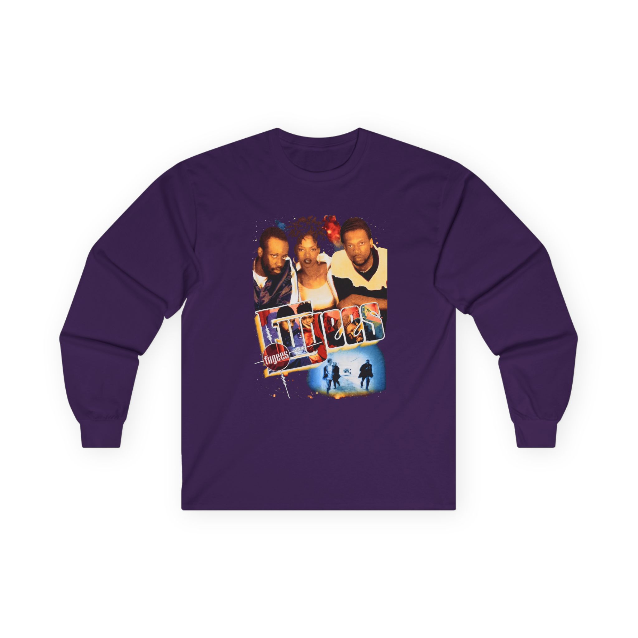 Fugees No Woman No Cry the Score Unisex Ultra Cotton Long Sleeve Tee