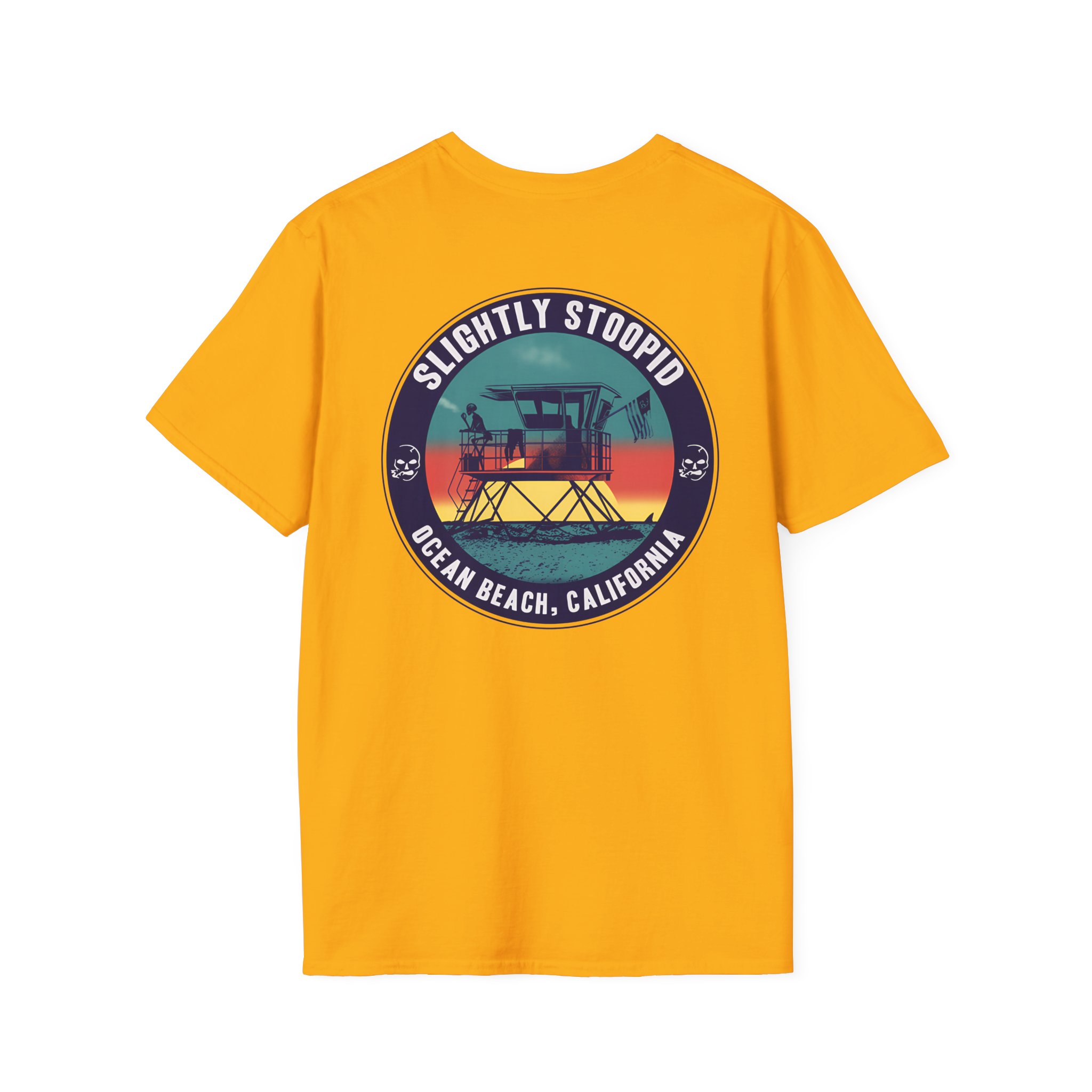 Slightly Stoopid Lifeguard Raglan Unisex Softstyle T-Shirt