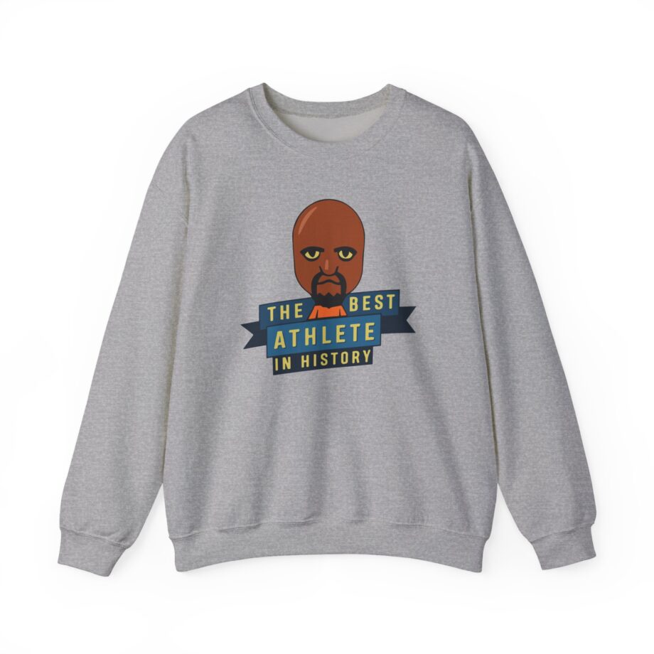 Poofesure the best athlete in history Unisex Heavy Blend™ Crewneck Sweatshirt