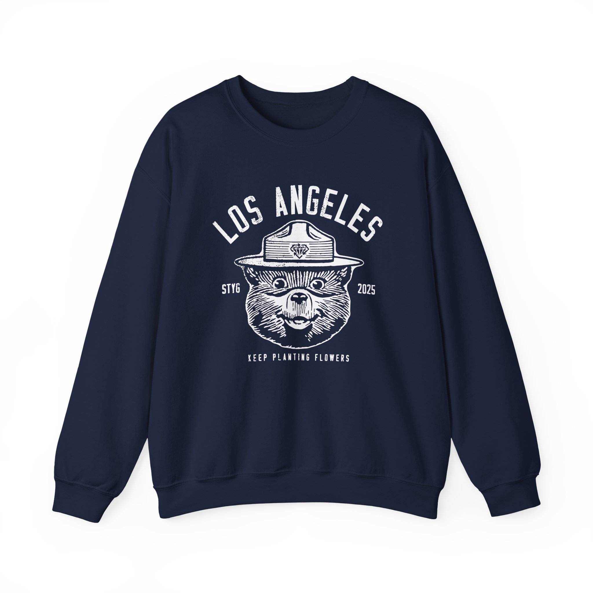 Stick to Your Guns Keep Planting Flowers Los Angeles Unisex Heavy Blendâ„¢ Crewneck Sweatshirt