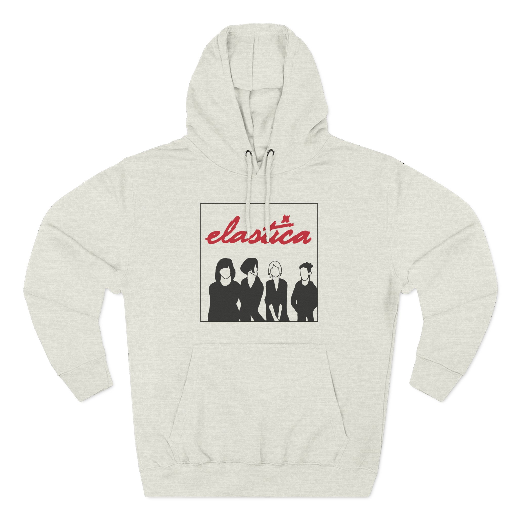 Elastica Three-Panel Fleece Hoodie