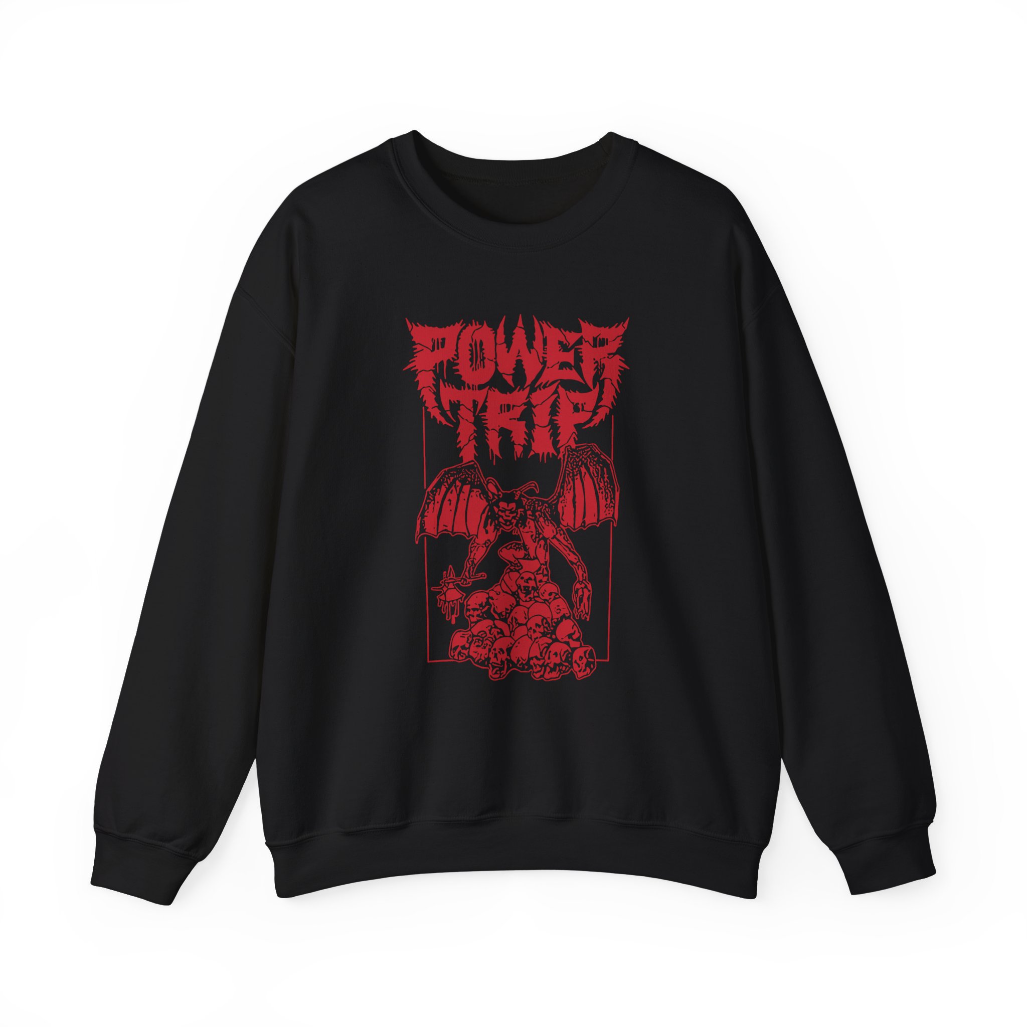 Power Trip Gargoyle Unisex Heavy Blendâ„¢ Crewneck Sweatshirt