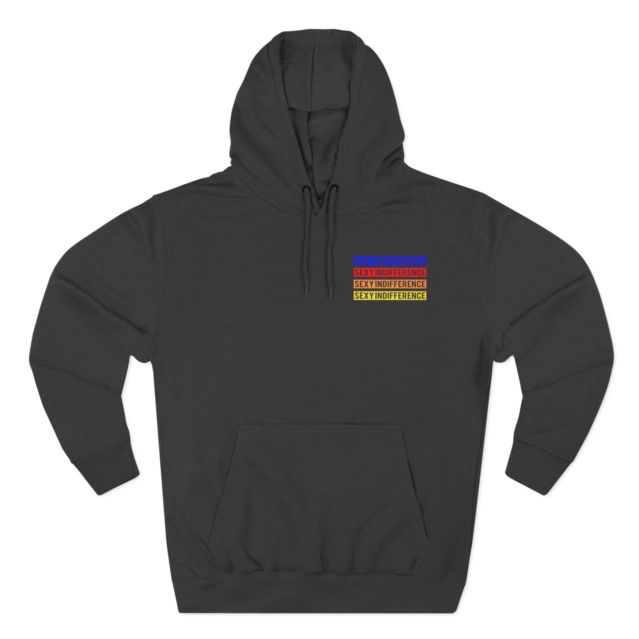Smartless Sexy Indifference Three-Panel Fleece Hoodie