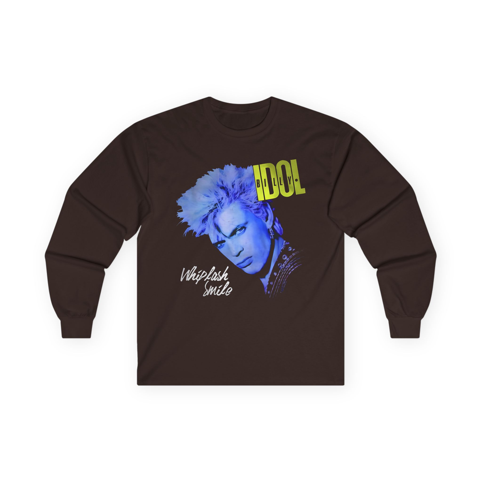 Billy Idol Whiplash Smile Album Unisex Ultra Cotton Long Sleeve Tee