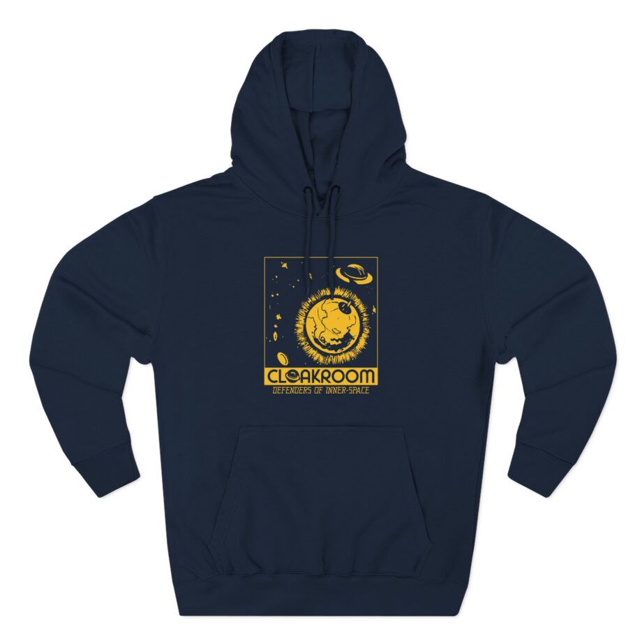 Cloakroom Muff Three-Panel Fleece Hoodie