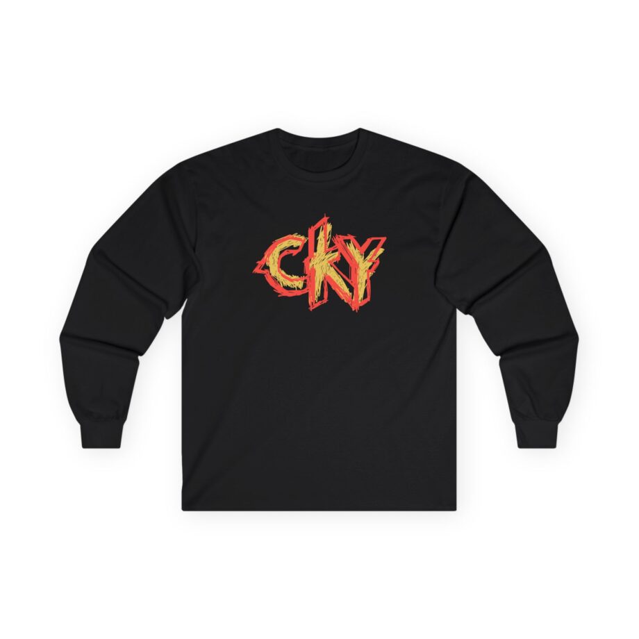 CKY Scribble Logo Unisex Ultra Cotton Long Sleeve Tee