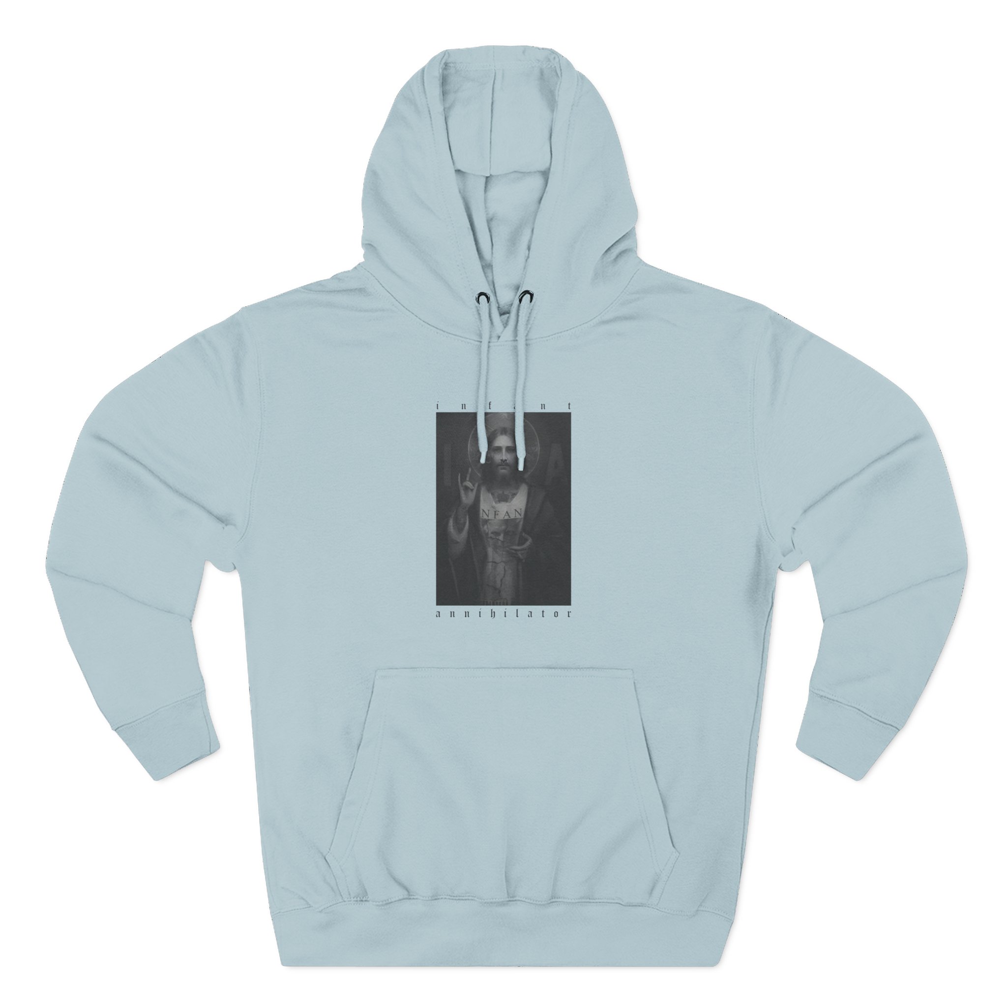 Infant Annihilator Jesus Three-Panel Fleece Hoodie