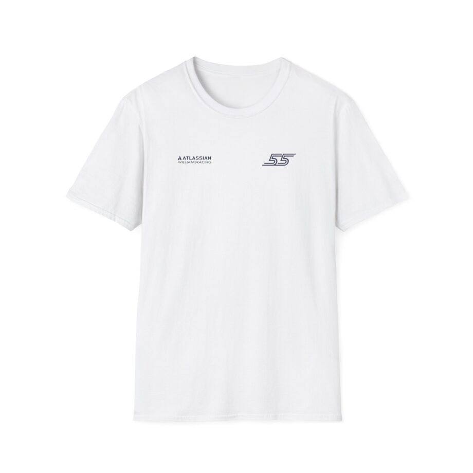 Carlos Sainz Atlassian Williams Racing Unisex Softstyle T-Shirt