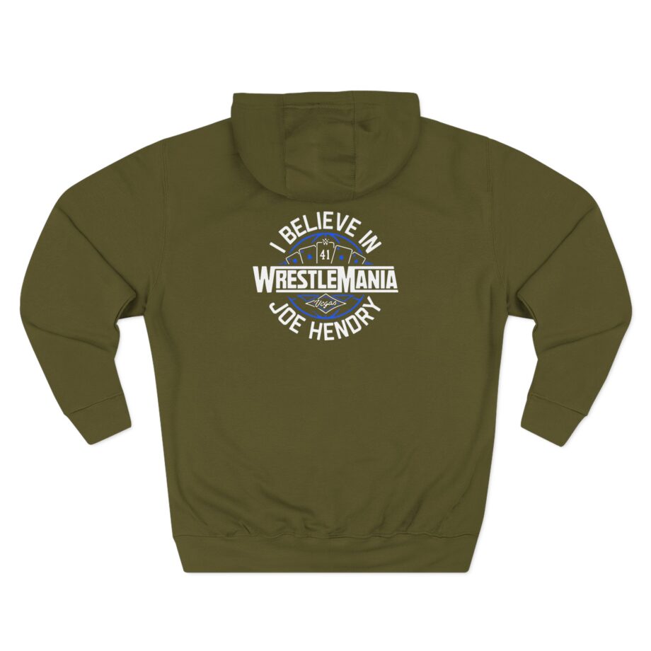 Joe Hendry WrestleMania 41 Logo Three-Panel Fleece Hoodie