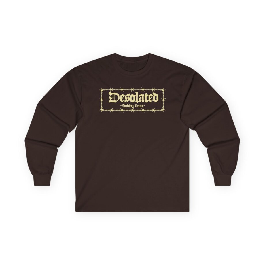 Desolated Finding Peace Unisex Ultra Cotton Long Sleeve Tee