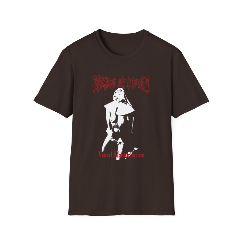 Cradle of Filth Vestal Masturbation Unisex Softstyle T-Shirt