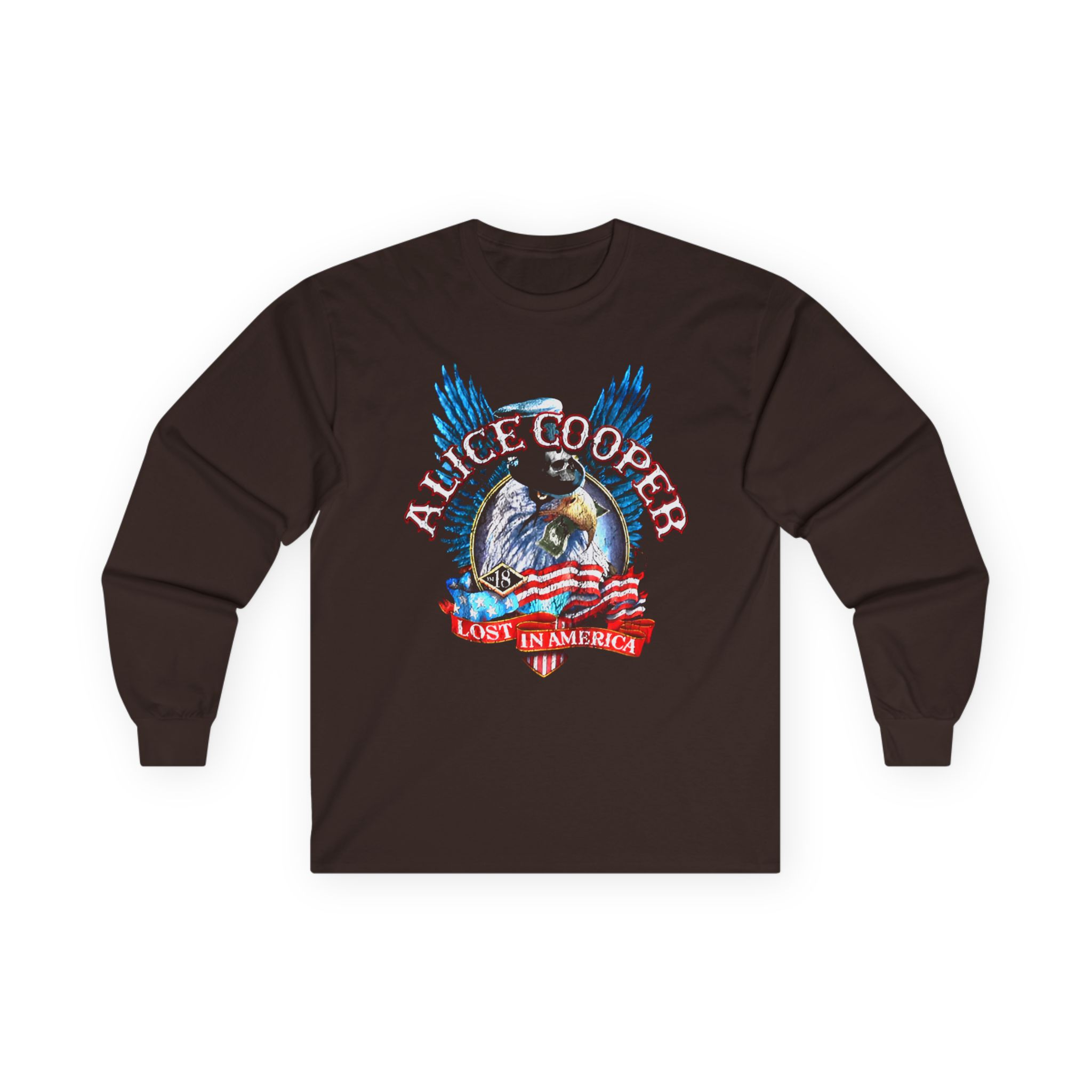 Alice Cooper Lost in America Unisex Ultra Cotton Long Sleeve Tee