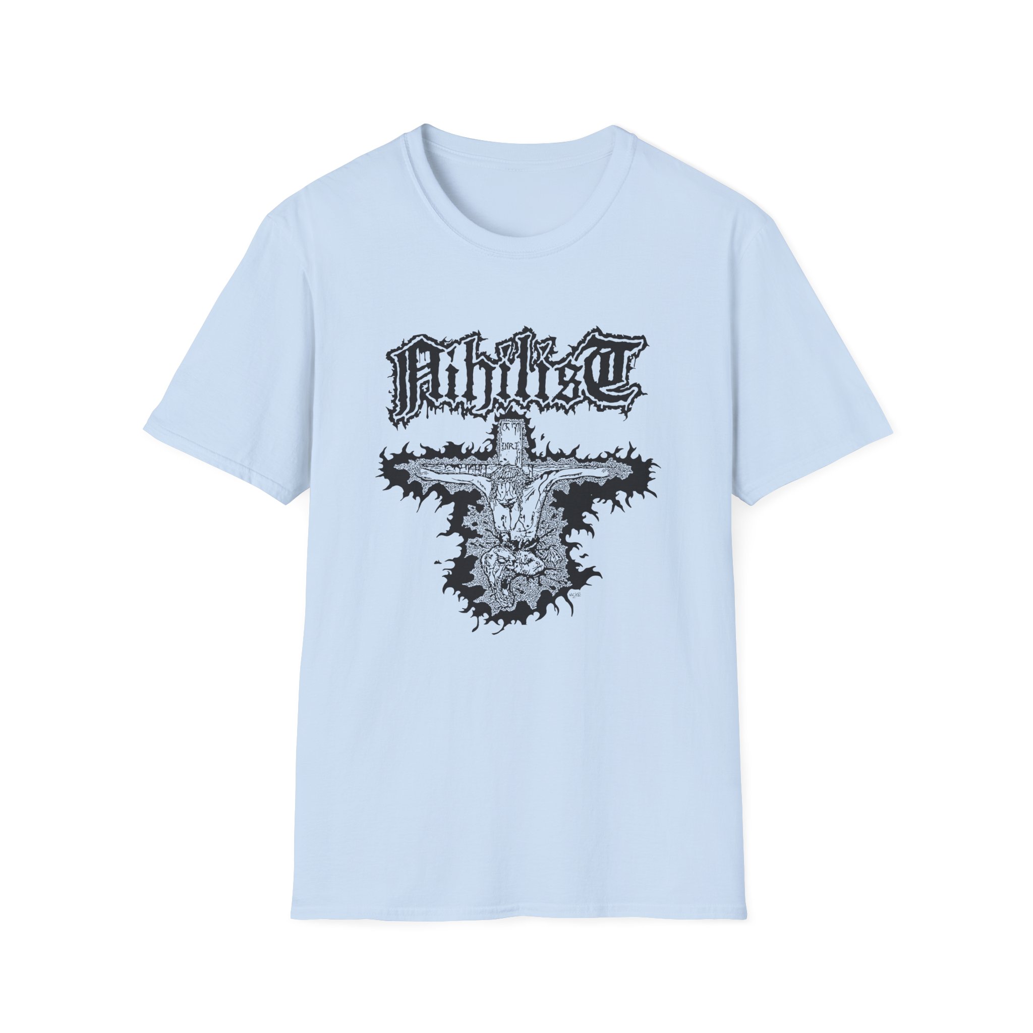 Entombed Nihilist Cross Unisex Softstyle T-Shirt