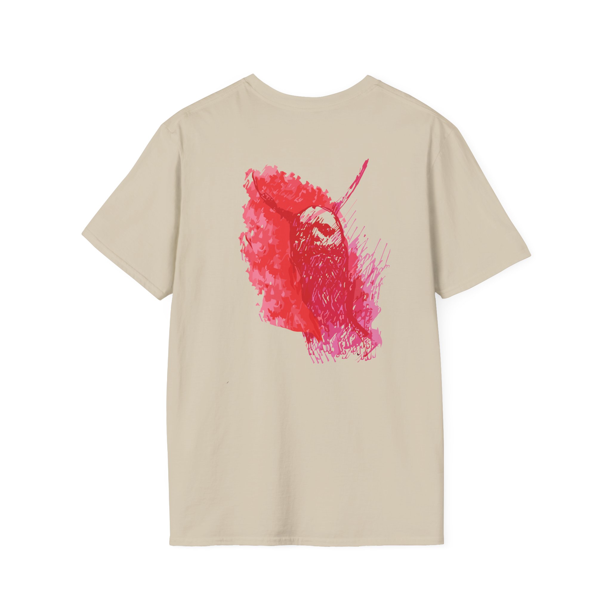 Left Behind Blessed by the Burn Unisex Softstyle T-Shirt