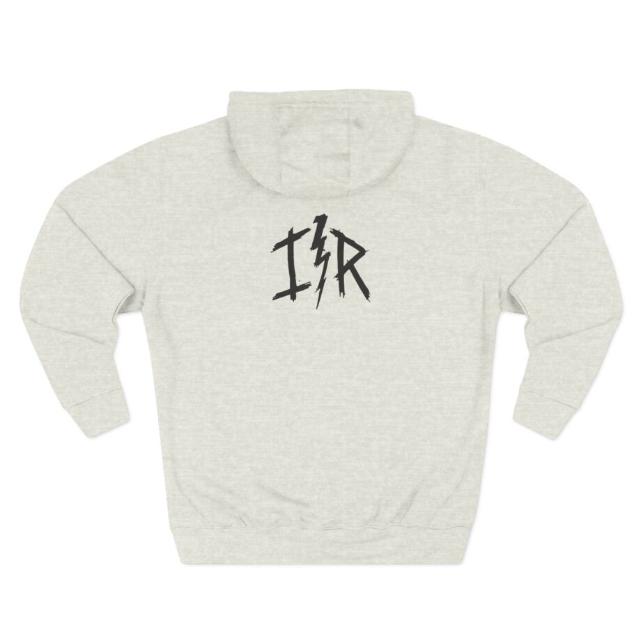 Iron Reagan Finger On The Button Three-Panel Fleece Hoodie