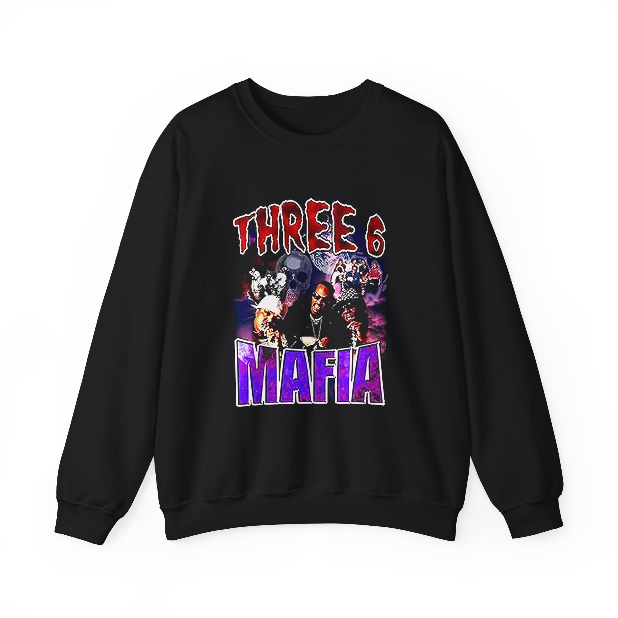 Three 6 Mafia Unisex Heavy Blendâ„¢ Crewneck Sweatshirt