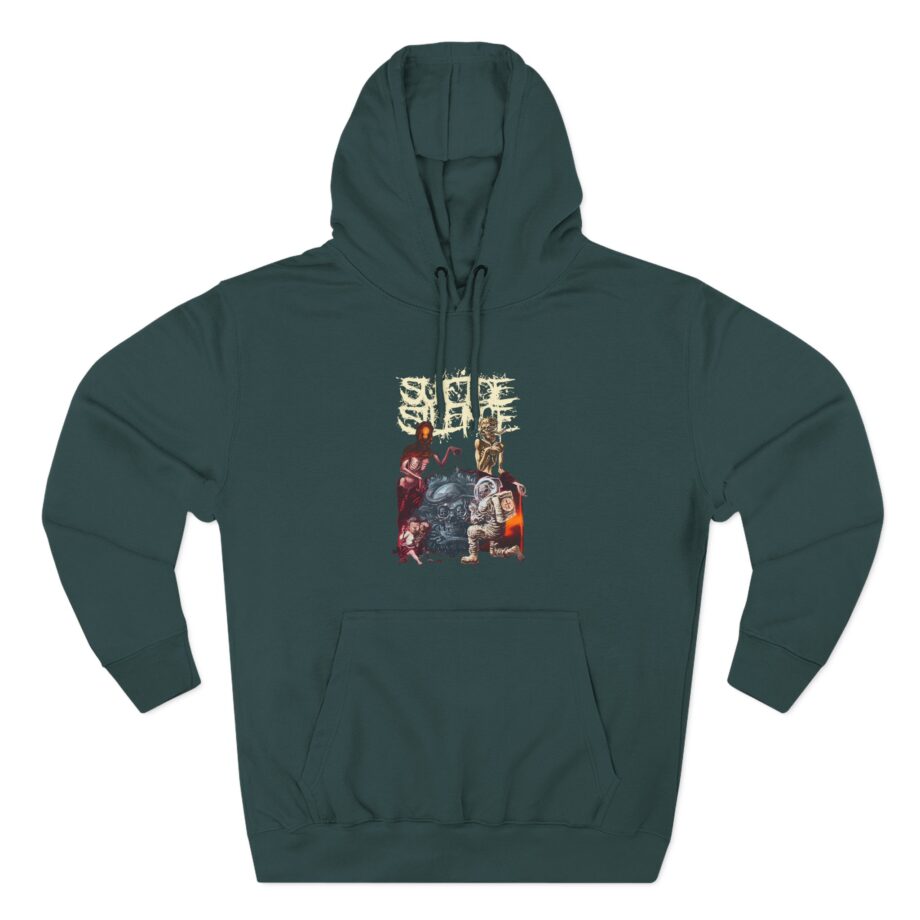 Suicide Silence Rymd Cover Tour 2023 Three-Panel Fleece Hoodie