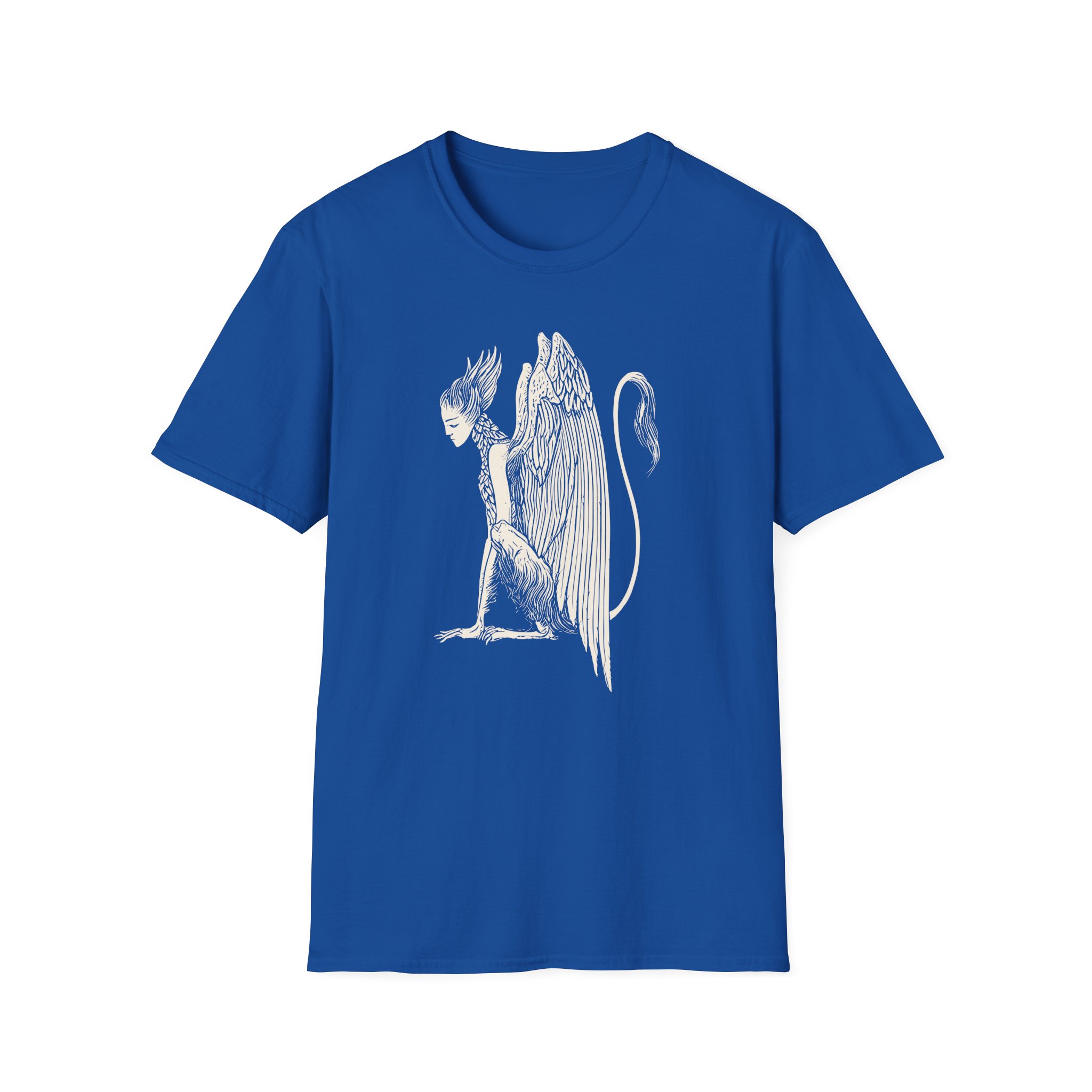 Alcest Spiritual Instinct Back Logo Unisex Softstyle T-Shirt