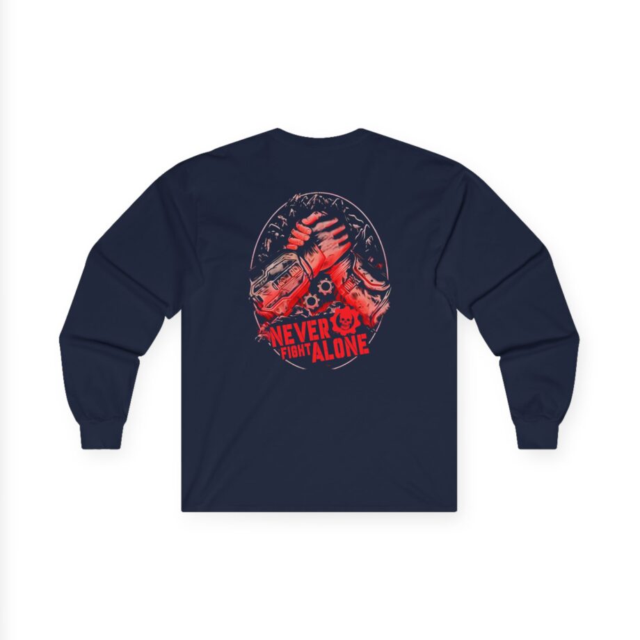 Gears of War Never Fight Alone Unisex Ultra Cotton Long Sleeve Tee