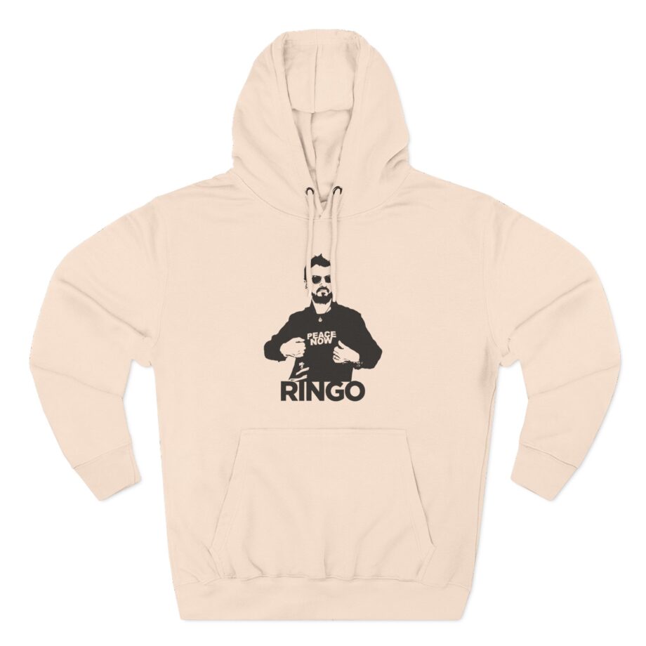 Ringo Starr Peace Now Three-Panel Fleece Hoodie