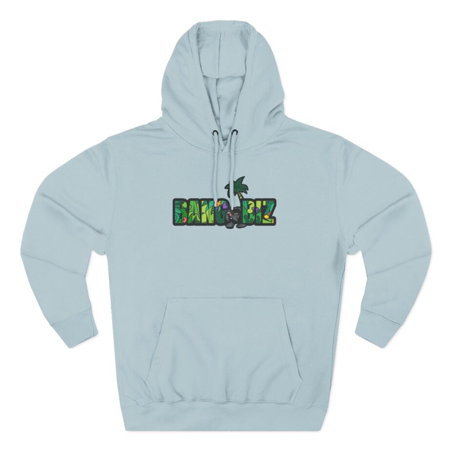 Fredo Bang Bang Biz Logo Three-Panel Fleece Hoodie