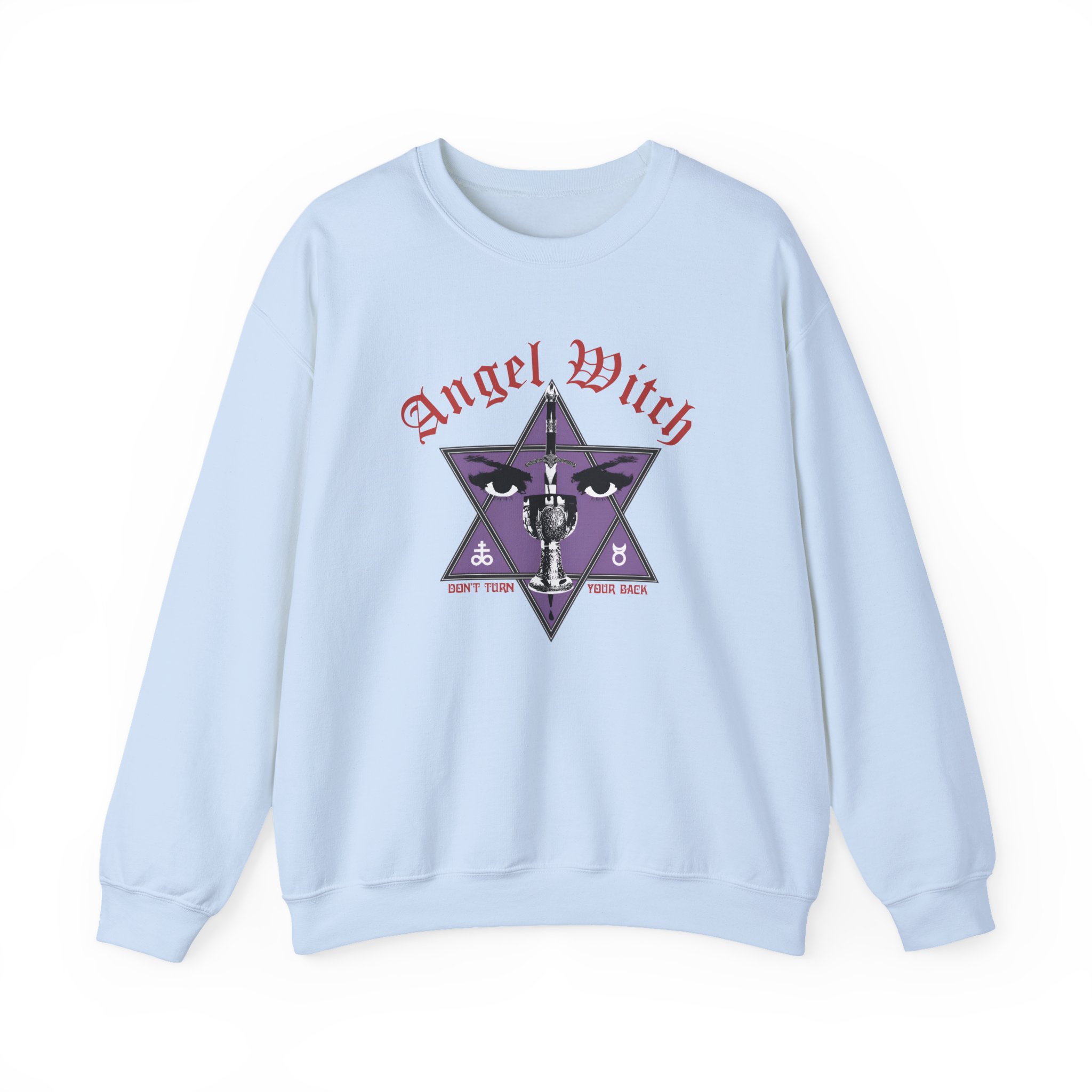 Angel Witch The Night Is Calling Unisex Heavy Blendâ„¢ Crewneck Sweatshirt