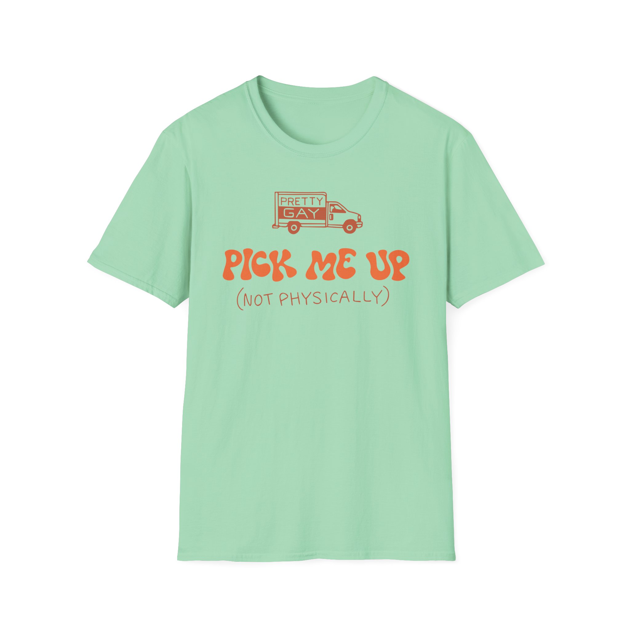 Drawfee Pick Me Up Unisex Softstyle T-Shirt