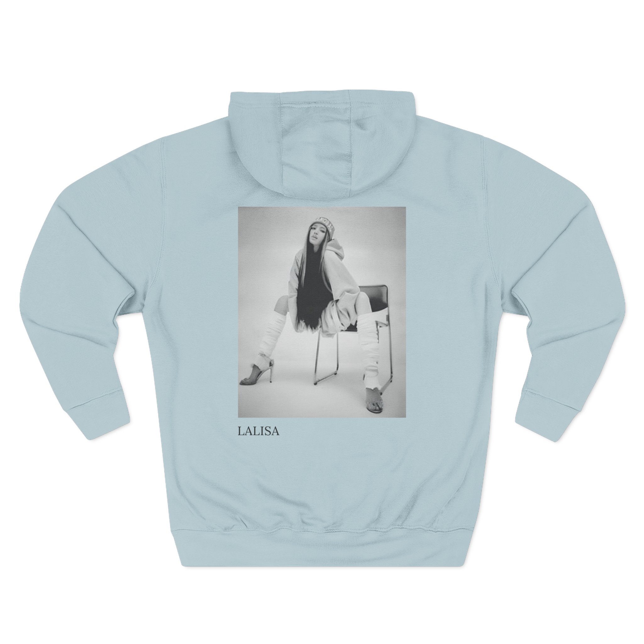 B Lisa Three-Panel Fleece Hoodie