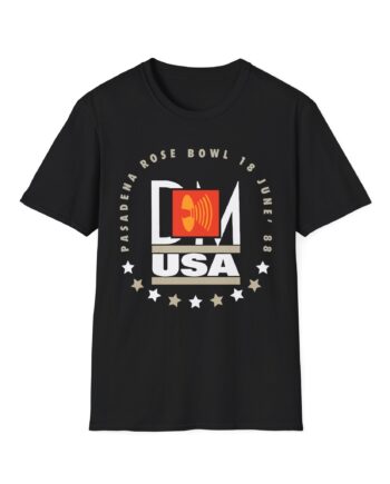Depeche Mode Rose Bowl Unisex Softstyle T-Shirt