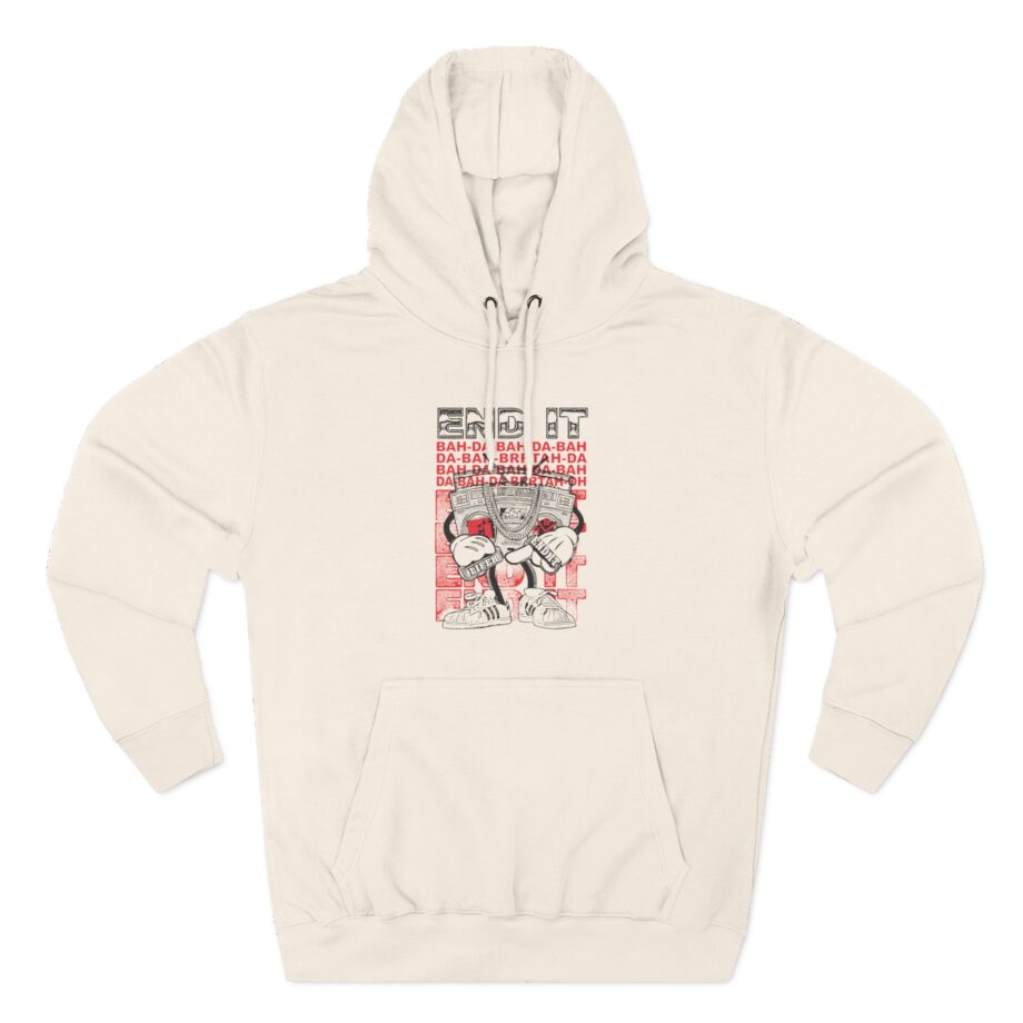 End It Lifer Three-Panel Fleece Hoodie