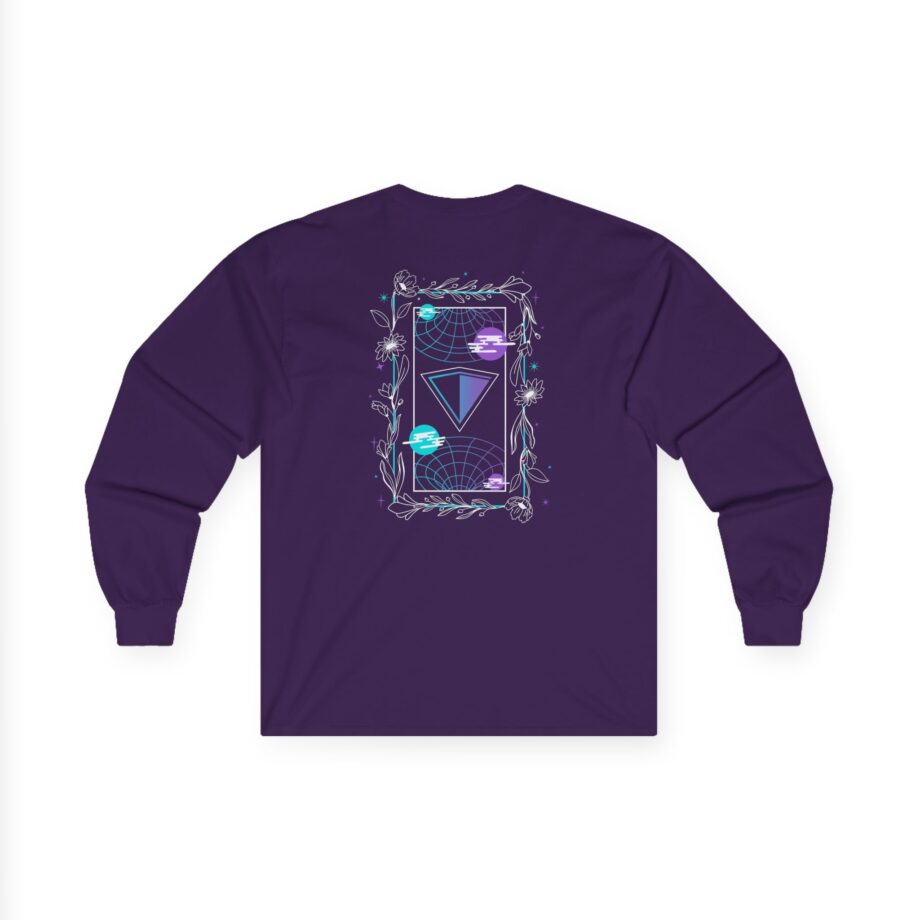 Inzo Astral Bloom Unisex Ultra Cotton Long Sleeve Tee