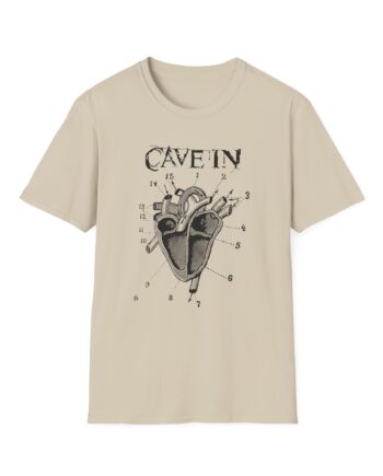 Cave in Classic Heart Unisex Softstyle T-Shirt